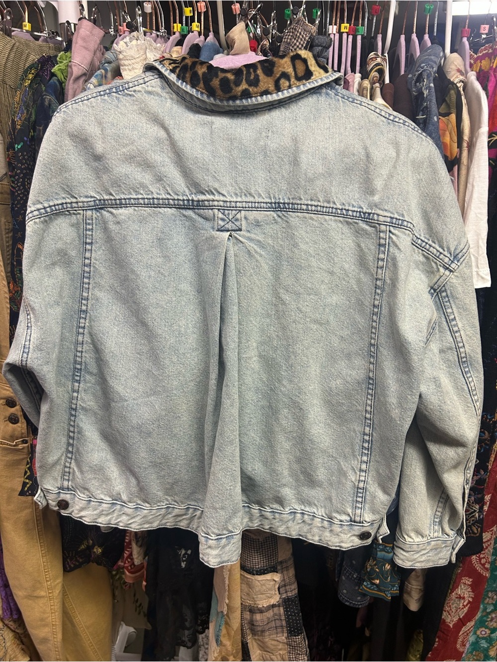 NWOT Free People x Tricia Fix Denim Reworked Jacket S - Picture 5 of 10